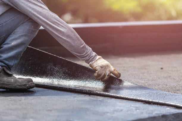 Professional Interior Drainage System technician working in Keshena, WI